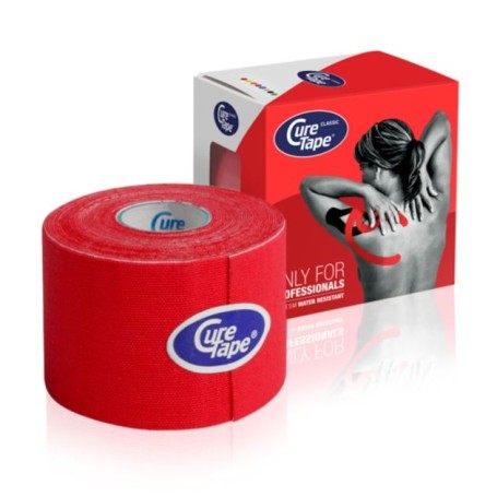 Kinesiotape 5cm rood curetape
