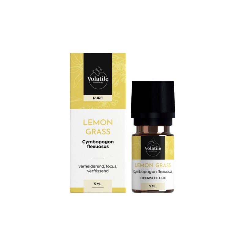 Volatile Etherische Olie Lemongrass 10ml