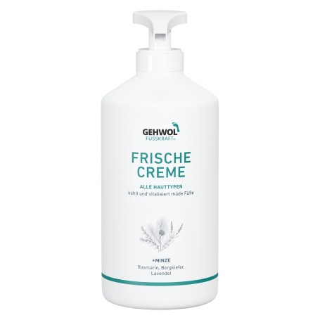 Gehwol Fusskraft Mint Verfrissende Crème 500ml