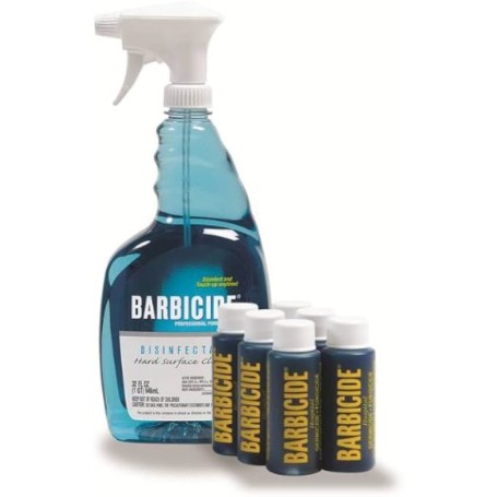 Barbicide Kingcide 6 patronen + lege spray flesje 1000 ml