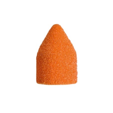 Podo Slijpkappen Oranje Spits 13mm grof 10st