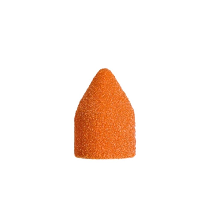 Podo Slijpkappen Oranje Spits 7mm grof 10st