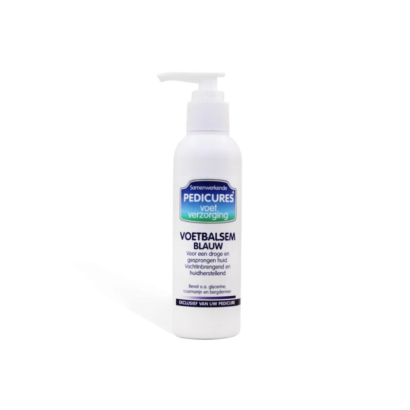 Samenwerkende Pedicures voetbalsem blauw 150ml kopen?
