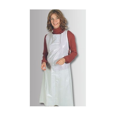 Plastic schorten pedicure 100st WIT 80 x 125cm (in zak)