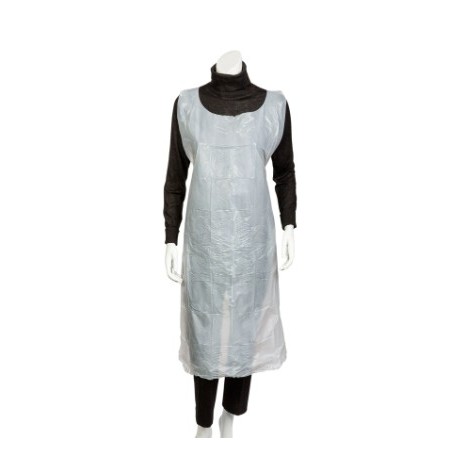 Plastic schorten pedicure 100st WIT 80 x 125cm (in zak)