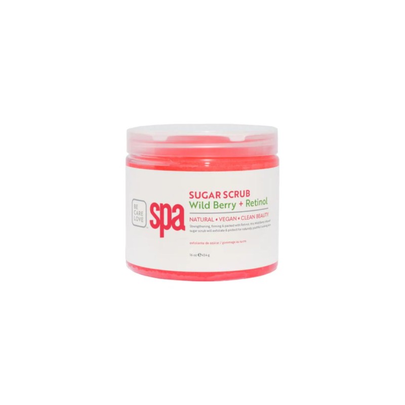 BCL SPA Sugar Scrub Wild Berry & Retinol 454gr