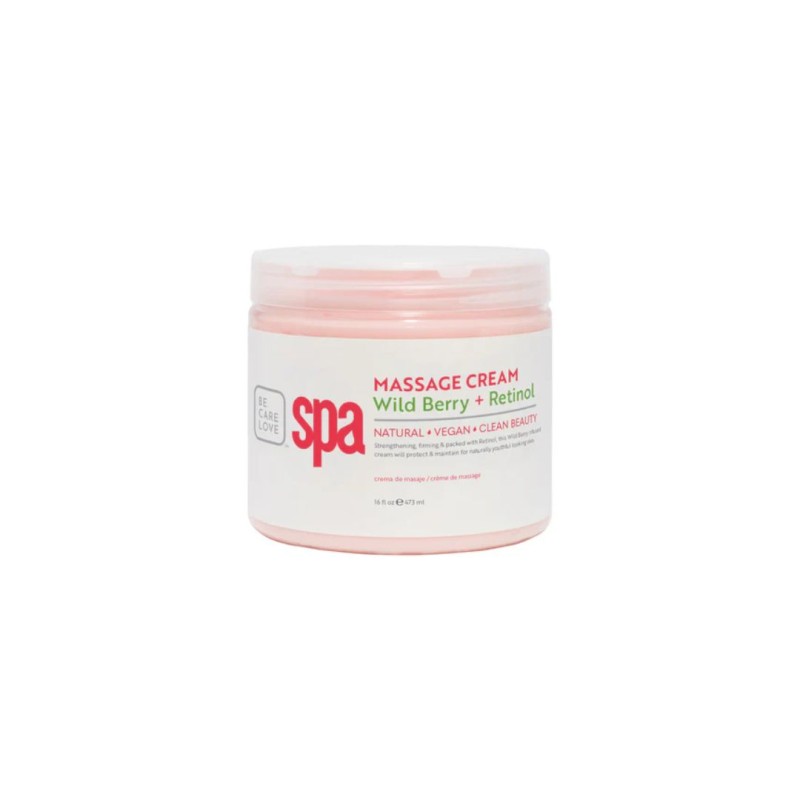 BCL SPA Massage Cream Wild Berry & Retinol 473ml