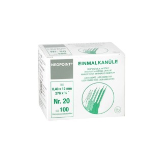 Milia naalden Neopoint - 0,40 x 12 mm- 100 st. GRIJS kopen?