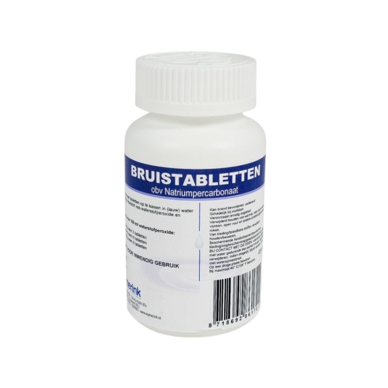 Bruistabletten Natriumpercarbonaat 50 stuks