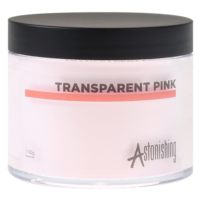 Astonishing Acrylic Powder Transparent Pink 100gr kopen?