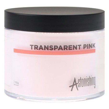 Astonishing Acrylic Powder Transparent Pink 100gr