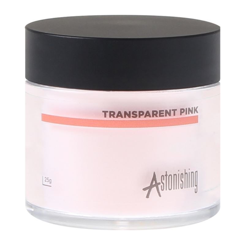 Astonishing Acrylic Powder Transparent Pink 25gr kopen?