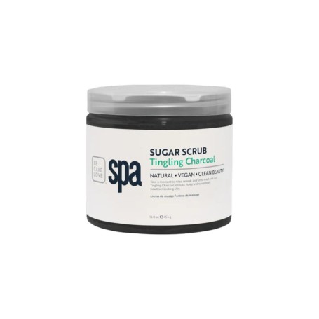 BCL SPA Sugar Scrub Tingling Charcoal 454gr