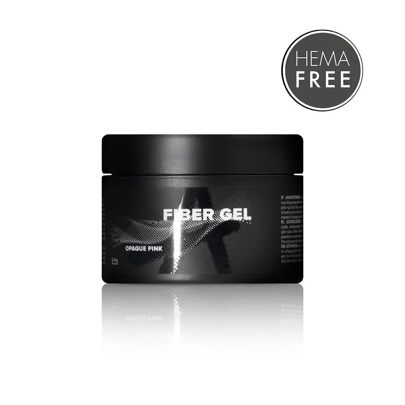 Astonishing Fiber Gel Opaque Pink 45gr