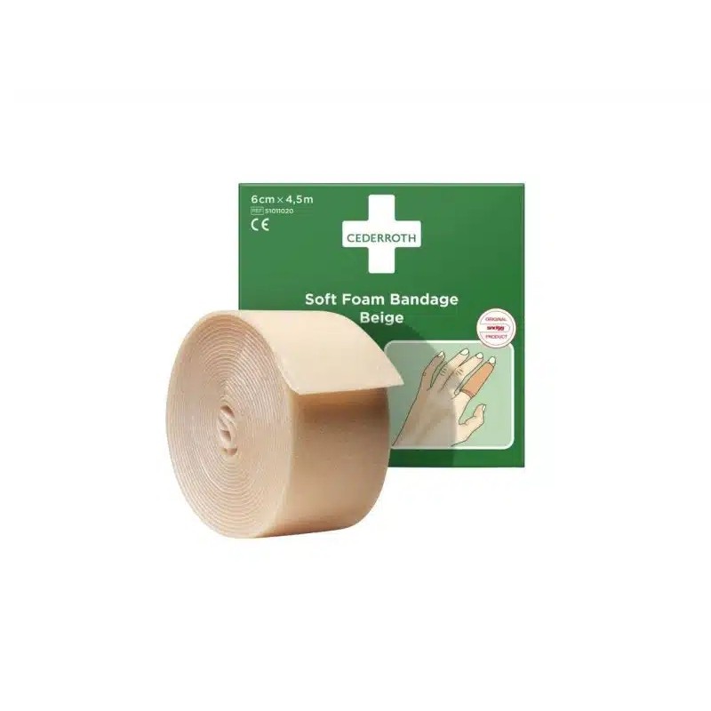 Snogg Soft 3cm x 4,5mtr latex free huidskleur