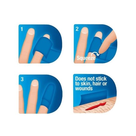 Snogg Soft 3cm x 4,5mtr latex free huidskleur