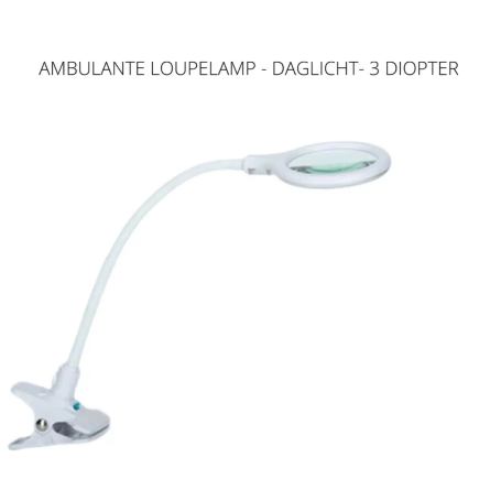 Ambulante Loupelamp Amadeus