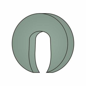 Medixwell Hoofdring Hoes badstof GRIJS