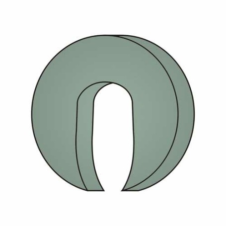 Medixwell Hoofdring Hoes badstof GRIJS