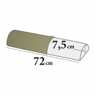 Medixwell Knierolhoes Halfrond badstof "Maxi" ZAND