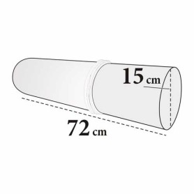 Medixwell Knierol Hoes Rond badstof "Maxi" WIT