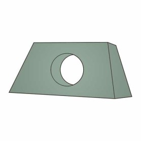 Medixwell Hoofdkussen (met gat) Hoes badstof "Maxi" GRIJS