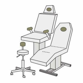 Medixwell Tabouret Hoes badstof "Micro" ZAND
