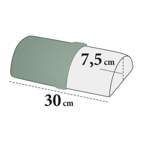 Medixwell Manicurekussen Hoes badstof GRIJS