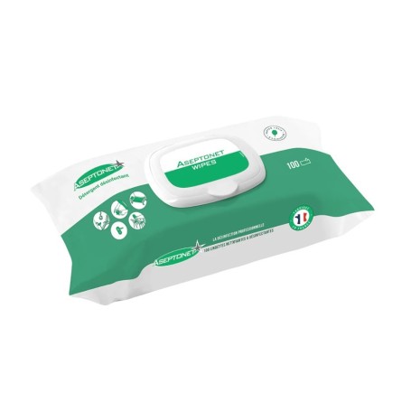 Aseptonet alcoholvrije desinfectie doekjes 100st