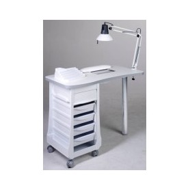 HOLLYWOOD MANICURE TAFEL MET STOFAFZUIGER