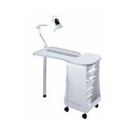 HOLLYWOOD MANICURETAFEL MET LADENBLOK