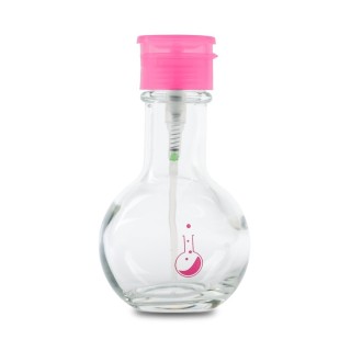 LE Roze pompfles glas 240ml