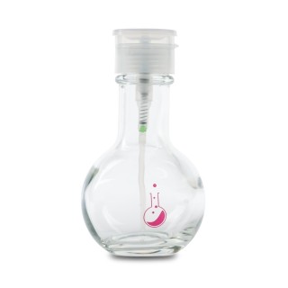 LE Witte pompfles glas 240ml