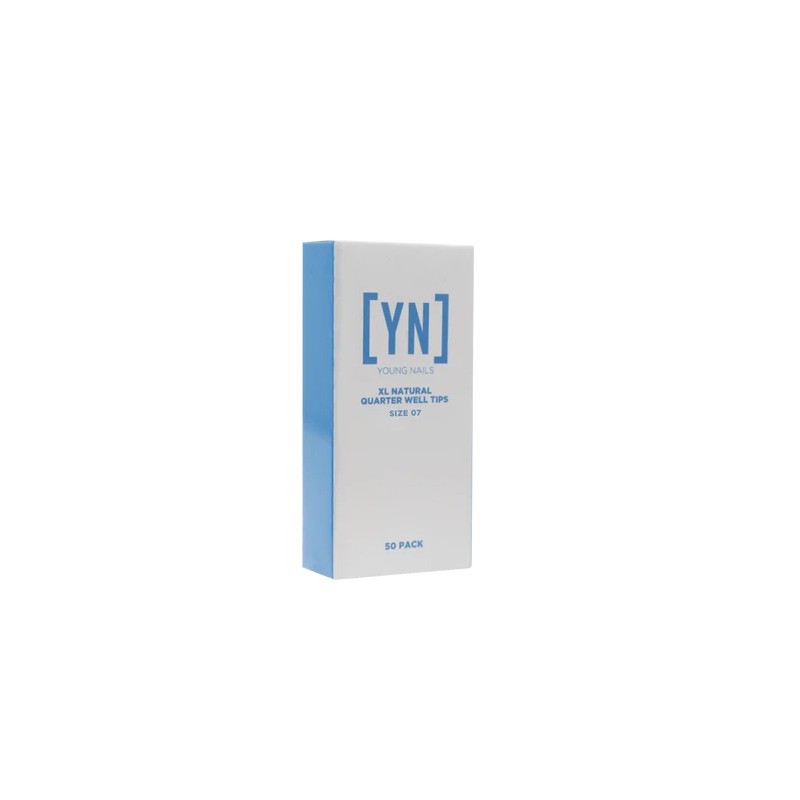 Young Nails Tip XL natural curve refill no 7