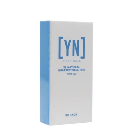 Young Nails Tip XL natural curve refill no 7