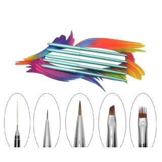 Nailit Detailbrushes Collectionpack 5stuks