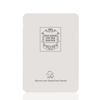 Agaci gezichtsmasker Snail Goat Milk wit 23ml